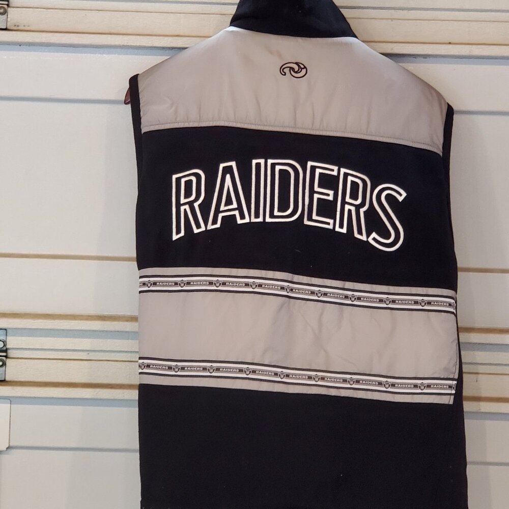 Reversible Oakland Raiders Vintage Vest
